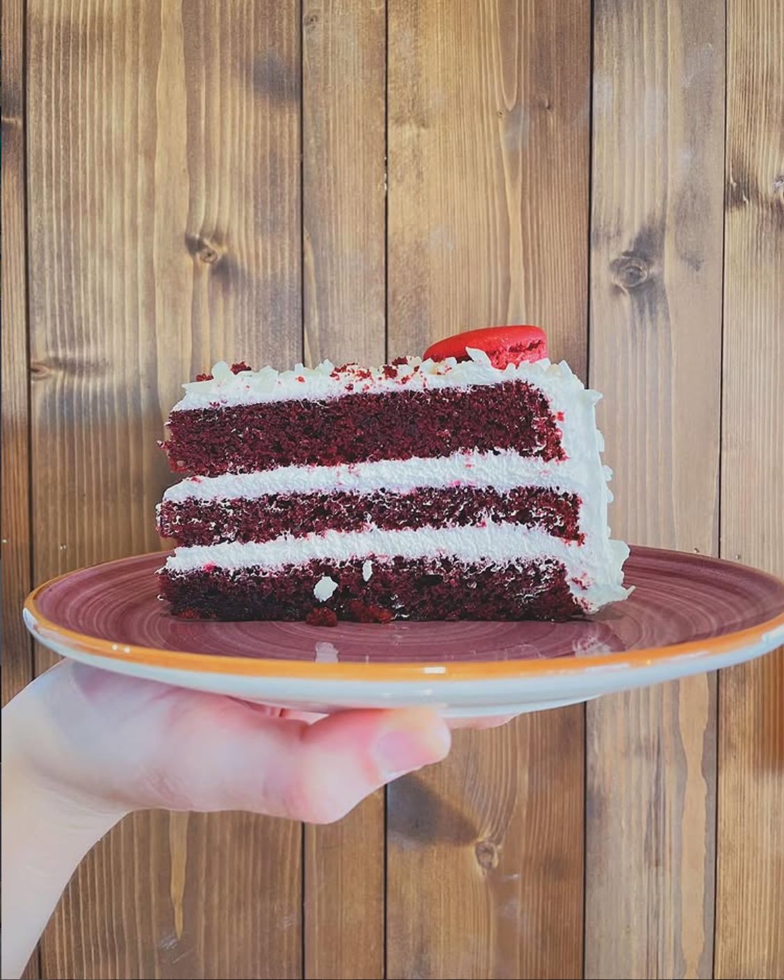 Tarta Red Velvet de Café del Mar